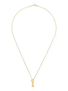 Ожерелье «Неуловимый мечтатель» Alighieri, золотой