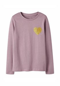 Топ Name it Long sleeved top, Toadstool/Purple