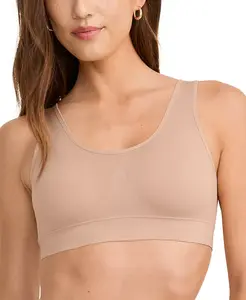 Женский эластичный бюстгальтер-бралетт Seamfree на бретелях 4450 Jockey, слоновая кость/кремовый