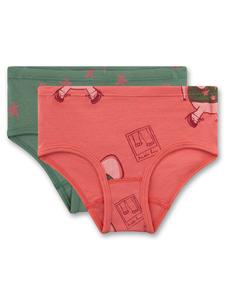 Sanetta Трусы в темно-зеленом, розовом, пастельно-розовом