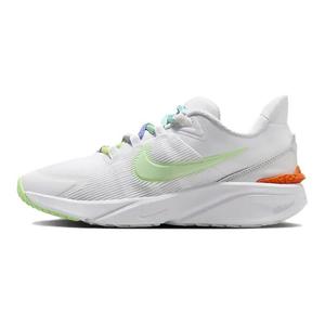 Детские кроссовки Nike Star Runner 4 GS, White / Photon Grey / Dutch Orange / Vapor Green