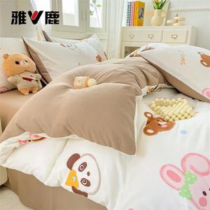 Yalu Наволочка, 50х70 см, фантазийный лес, класс А для мамы и малыша