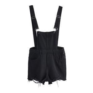 Wen Shan Женские черные джинсовые шорты