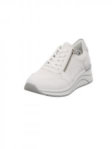 Кроссовки белого/белого/серебристого цвета remonte