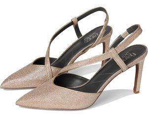 Женские босоножки на каблуке Franco Sarto Peyton Strappy, Platinum Metallic