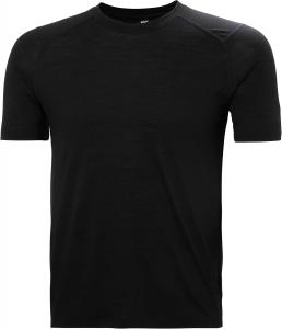 Helly-Hansen Мужская базовая футболка HH Durawool с длинным рукавом Helly Hansen, 990 Black