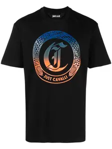 Футболка с логотипом Just Cavalli, черный