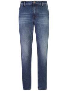 PT Torino джинсы slim fit средней посадки, синий