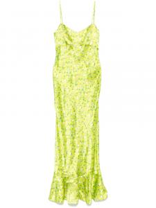 Saloni платье макси Mimi, зеленый