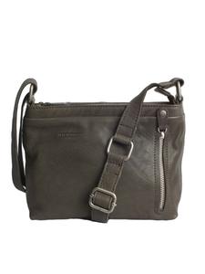Сумка через плечо Una 1 серого цвета Margelisch