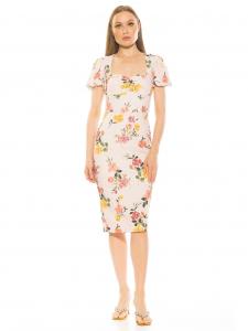 Платье Микаэлы ALEXIA ADMOR, цвет beige floral