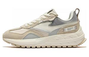 Антискользящие износостойкие женские повседневные туфли низкие белые коричневые Erke