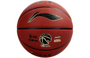LINING CBA Collection размер 7 для игры в зале, на улице, баскетбольный мяч PU Brown