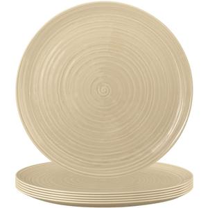 Тарелка для пиццы Pizzateller Terra ø 31,5 см, набор из 6 шт. Seltmann Weiden, Sandbeige