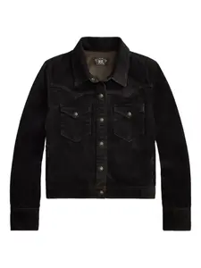 Вельветовая куртка на пуговицах Ralph Lauren Rrl, черный