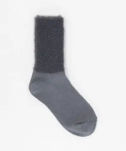 Лохматые носки Mono Comme Ca, цвет Charcoal
