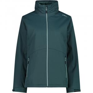 Куртка женская куртка на молнии с отстегивающимся капюшоном Cmp, зеленый