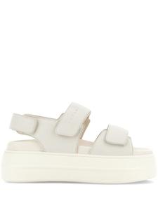 Hogan сандалии с ремешками, нейтральный цвет