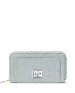 Экологичный женский кошелёк зелёный на молнии Herschel, светло-зеленый