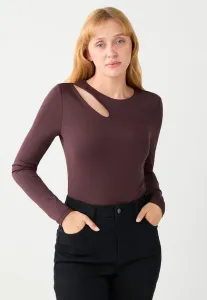 Топ с длинными рукавами Jimmy Key, Bitter Brown