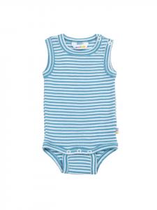 Joha Боди без рукавов из мериносовой шерсти/шелка, синего цвета