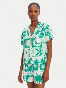 Свободная рубашка Taylor Shellpat MHW67 Banana Moon, зеленый