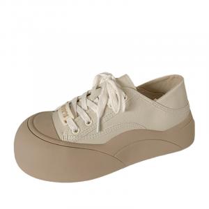 Низкие женские кроссовки City camel, Beige Khaki
