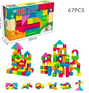 Набор пеноблоков 67 элементов W&K