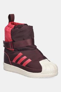Детские зимние ботинки SUPERSTAR 360 WTR BOOT Adidas Originals, бордовый