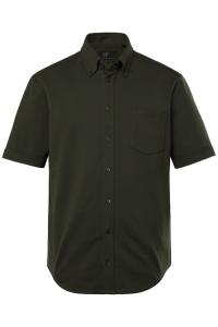 Рубашка на пуговицах классического кроя JP1880, Dark green