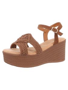 Сандалии на плоской подошве Ital-Design, кэмел