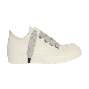 Кроссовки Rick Owens Lido Jumbo Laced Sneaker Low 'Milk', белый