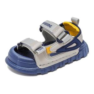 Детские сандалии Детские Bobdog, цвет Navy blue/fireworks orange