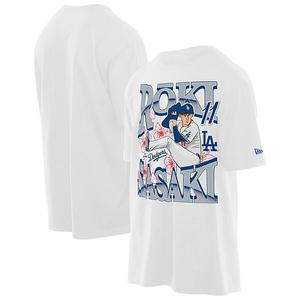 Футболка Los Angeles Dodgers с игроком Роки Сасаки New Era
