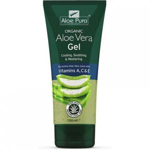 Органический гель алоэ вера с витаминами AC и E 200 мл, Aloe Pura