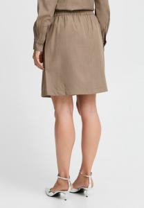 Юбка А-силуэта MMMIDDE b.young, бежевый