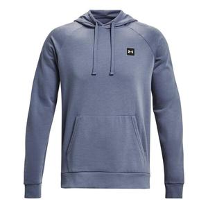 Толстовка rival fleece hoodie 'grey purple' Under Armour, серый