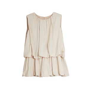 ELLE Футболка женская Khaki с круглым вырезом