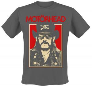 Футболка Motörhead Lemmy RJ Photo, угольный