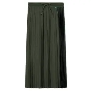 Повседневная длинная юбка женская LACOSTE, черный