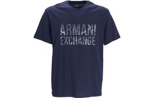 Футболка мужская темно-синяя ARMANI EXCHANGE