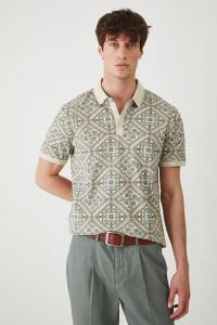 Поло из хлопка Medicine, бежевый