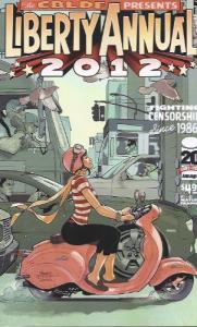 The CBLDF Presents Liberty Annual 2012 "Terry Dodson Variant Cover" (Image Comics)