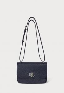 Сумка кросс-боди Lauren Ralph Lauren CROSSHATCH LEATHER MEDIUM SOPHEE BAG, Navy/Dark Blue