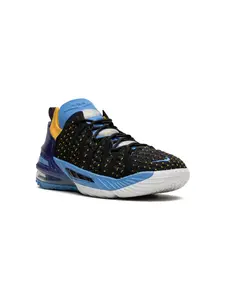 Кроссовки LeBron 18 Minneapolis Lakers Nike Kids, черный
