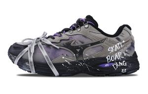 Mizuno Кроссовки для бега Racer S с устойчивостью к истиранию, низкие, унисекс, brown