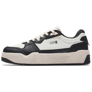 ANTA Женские кроссовки для скейтбординга серии C37 с противоскользящим, износостойким и сбалансированным низким верхом, черно-белые