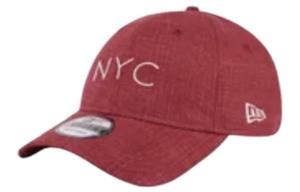 New Era Хлопковая бейсболка унисекс красная, Red