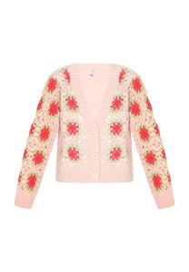 Вязаный кардиган IZIA, цвет Cream/Nude