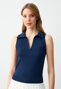 Рубашка поло SLEEVELESS Jimmy Key, темно-синий